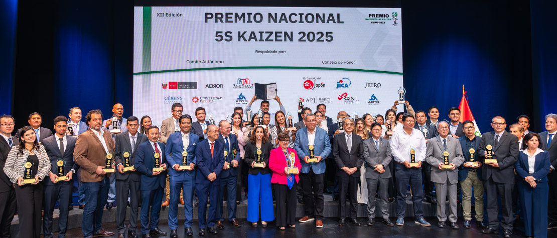 Minera Poderosa es reconocida con el Gran Premio Embajador del Japón por su liderazgo en el Modelo Kaizen (5S) en el país