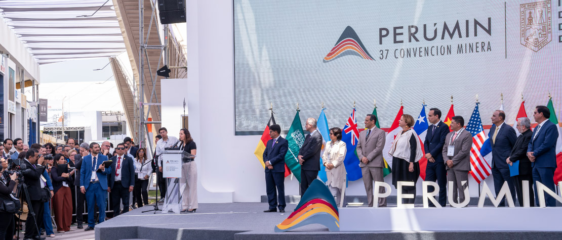 Ceremonia de inauguración de EXTEMIN marcó el inicio de PERUMIN 37
