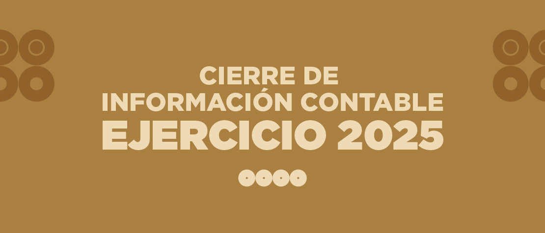 Cierre de Información Contable Ejercicio 2025