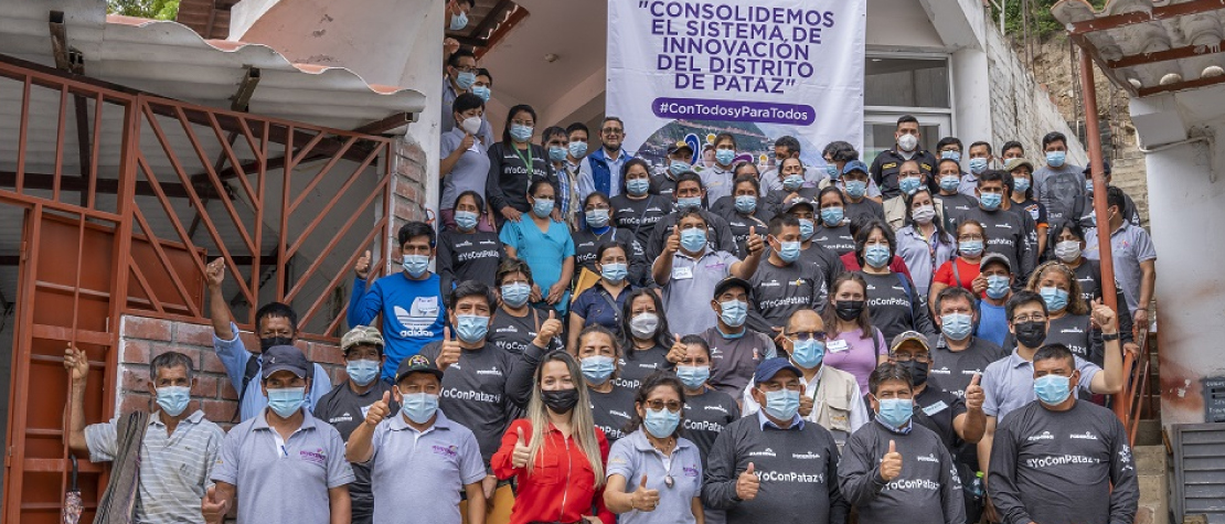 Pataz, abril 27, 2022. Cocreando el Sistema de Innovación de Pataz: “Cuando un actor social se une a otro se hace más poderoso"