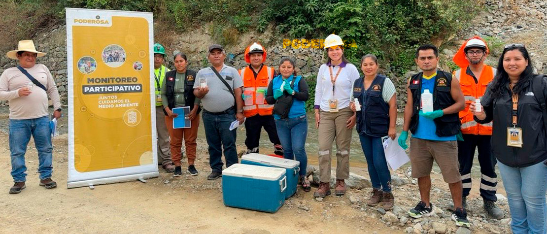 Poderosa realiza Monitoreo Ambiental Participativo, y refuerza el compromiso con el cuidado del entorno
