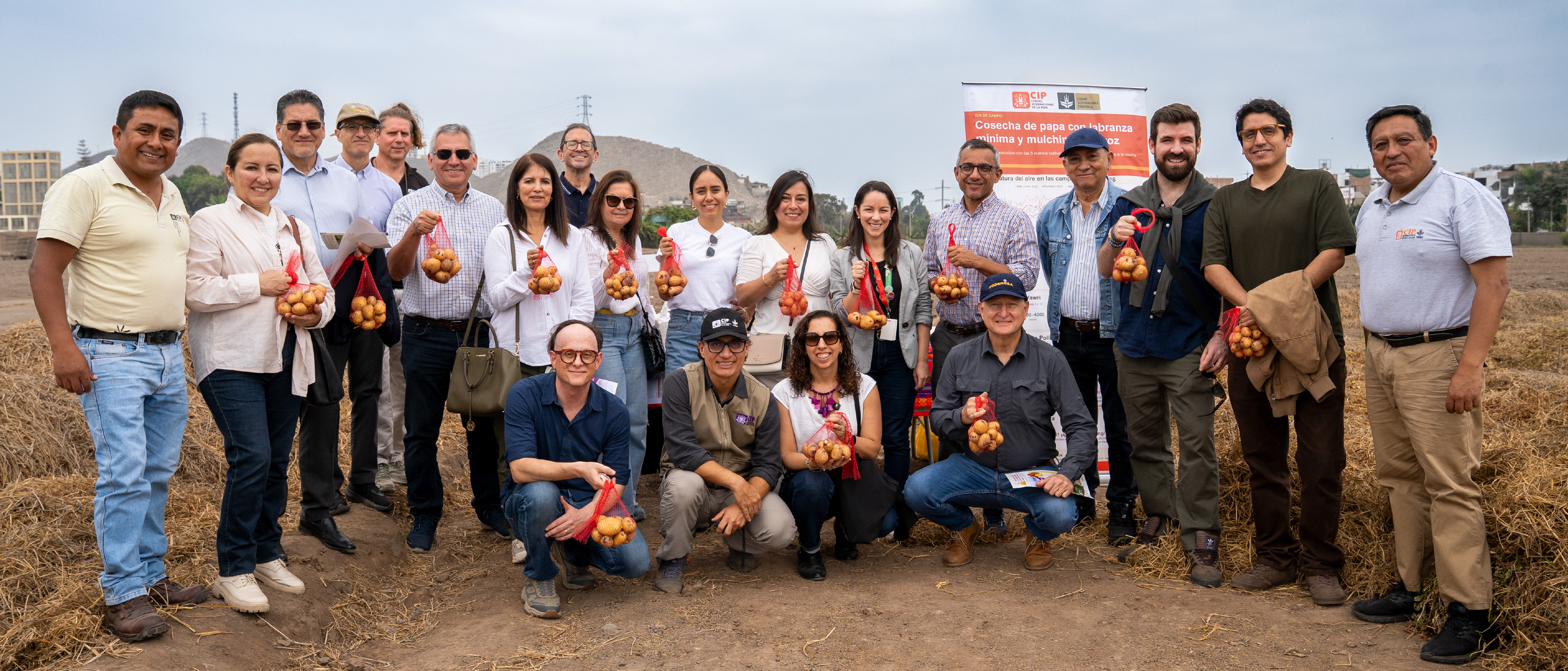 CIP demuestra avances técnicos en agricultura regenerativa junto a Poderosa y Asociación Pataz
