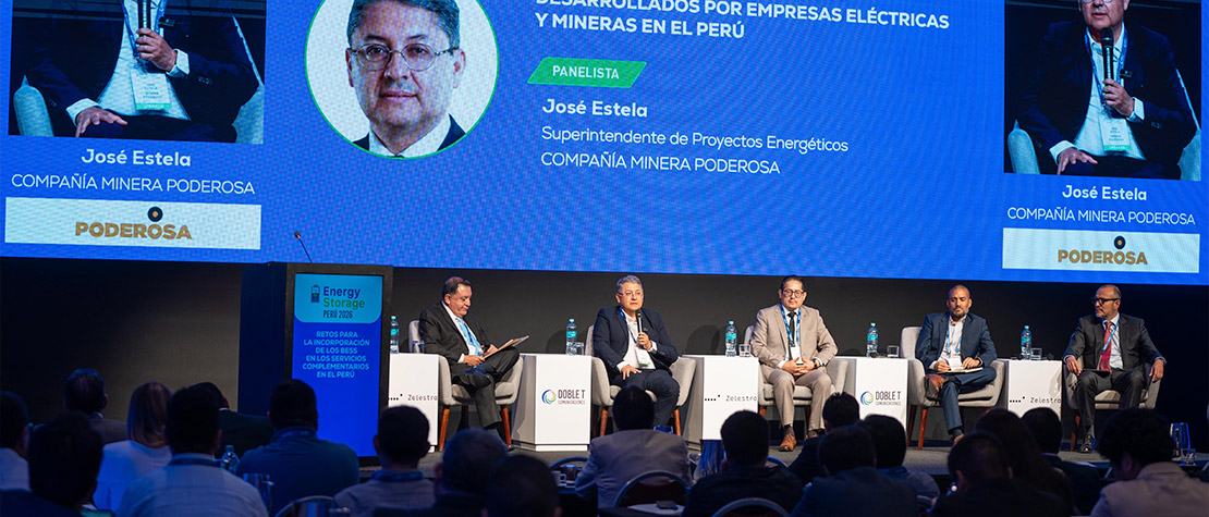Poderosa comparte su experiencia de innovación energética en panel internacional Energy Storage 2026