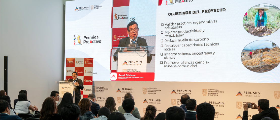 Poderosa presente en el primer día de PERUMIN 37