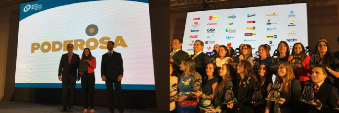 Reconocen a PODEROSA con el Distintivo de ESR®