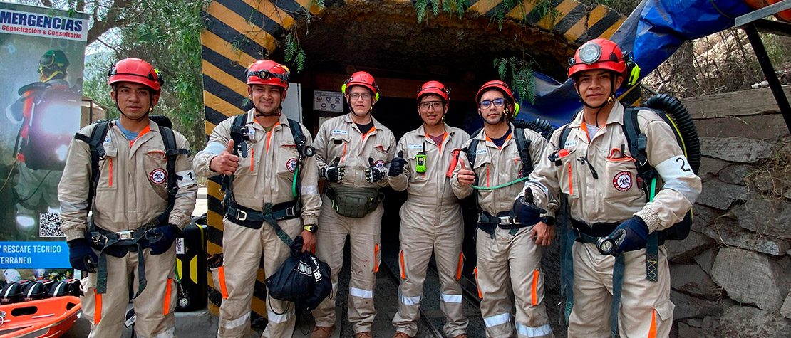 Poderosa demuestra alto nivel de preparación en la Competencia Nacional de Rescate Minero 2025