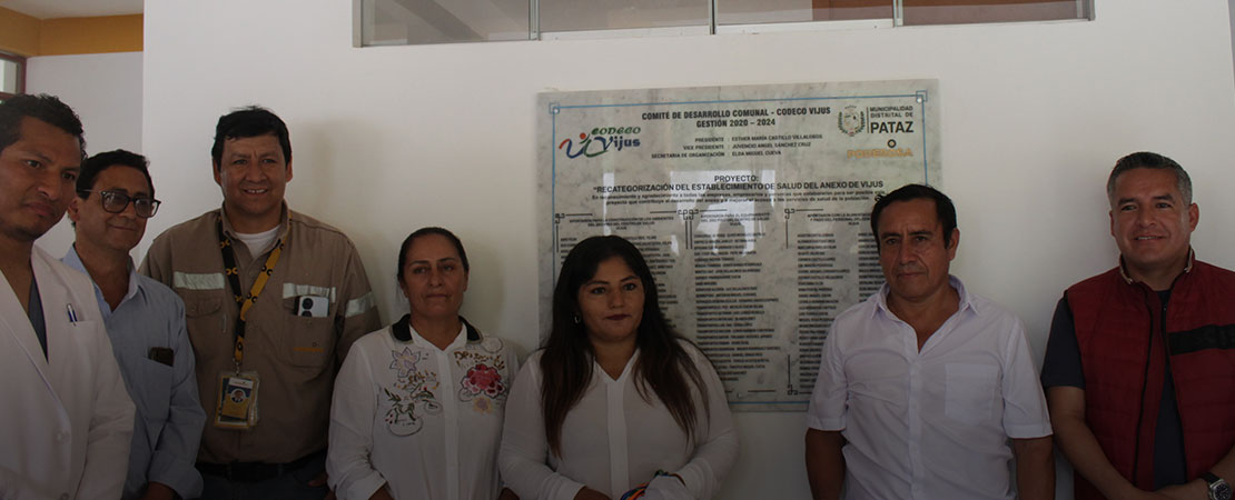 Mejoramiento del Centro de Salud del anexo de Vijus.