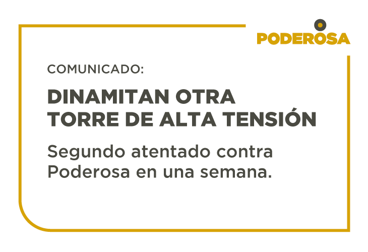 Mineros Ilegales dinamitan torre de alta tensión y asesinan a minero artesanal