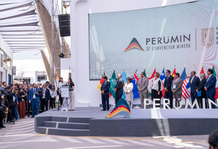 Ceremonia de inauguración de EXTEMIN marcó el inicio de PERUMIN 37