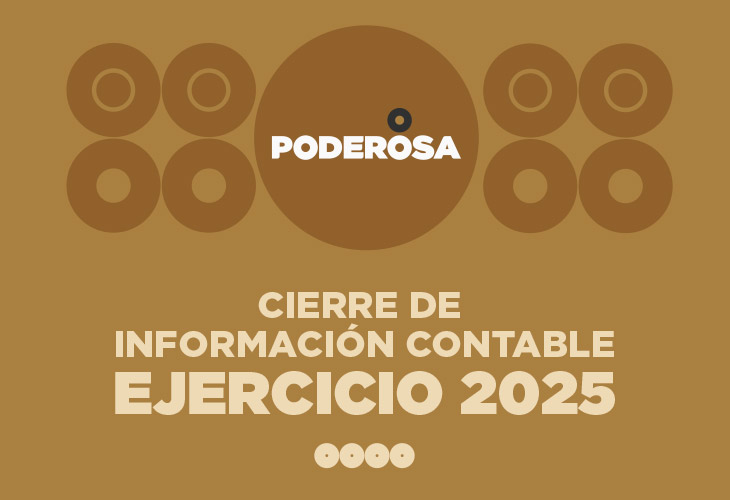 Cierre de Información Contable Ejercicio 2025