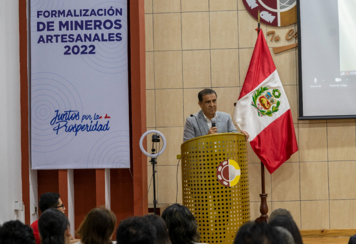 La Libertad ocupa el primer lugar en formalización minera