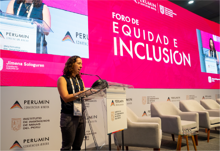 PERUMIN 37: Poderosa participa en foro internacional de equidad y en foro de minería ilegal