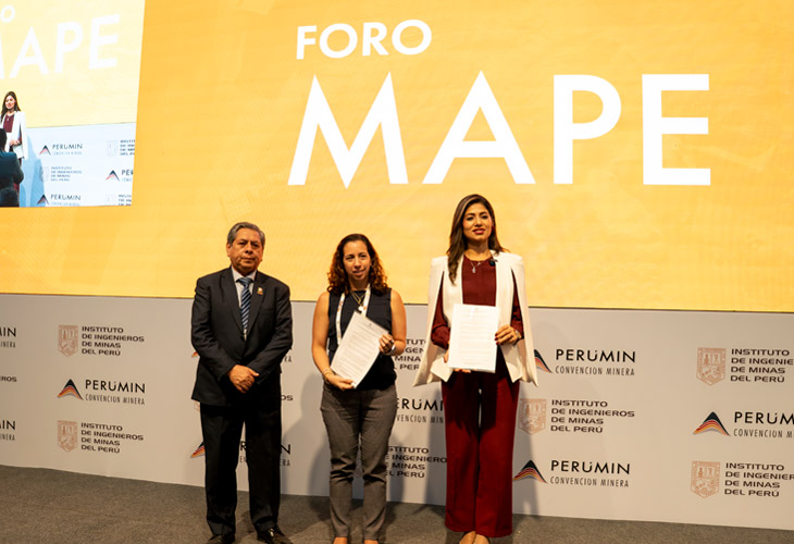 PERUMIN 37: Poderosa participa en foro MAPE
