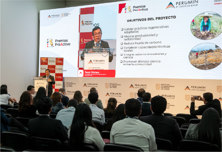 Poderosa presente en el primer día de PERUMIN 37