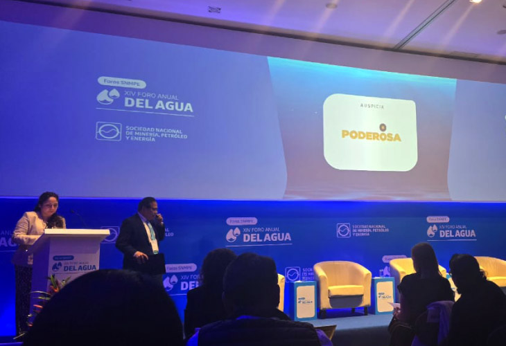Poderosa presente en el XVI Foro Anual del agua