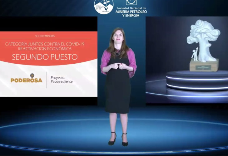 Premio Desarrollo Sostenible 2020 | SNMPE reconoce aporte en reactivación económica de la sierra de La Libertad gracias a producción de papa