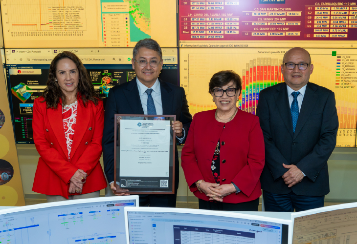 Minera Poderosa recibe certificado I-REC por uso de energía eléctrica proveniente de fuentes 100% renovables