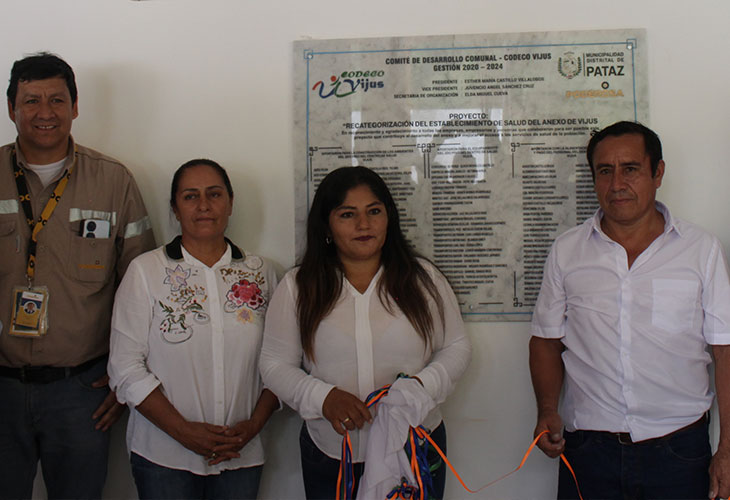 Mejoramiento del Centro de Salud del anexo de Vijus.