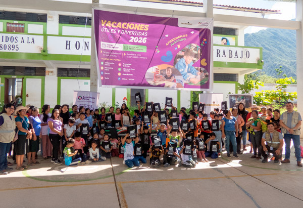 Vacaciones Útiles 2026: Poderosa impulsa el desarrollo educativo para niños de Pataz y Sánchez Carrión 